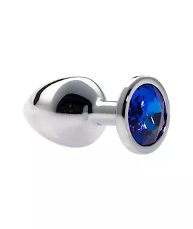 Kink Range Alloy Gem Butt Plug  32 Inch