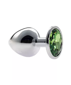 Kink Range Alloy Gem Butt Plug  37 Inch