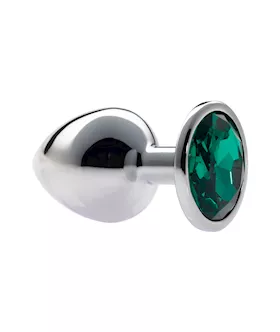 Kink Range Alloy Gem Butt Plug  37 Inch