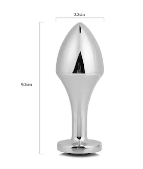 Kinki Spades Jewelled Anal Plug - 3.7 Inch