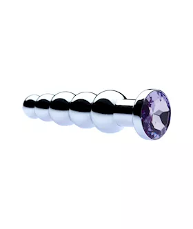 Kinki Beaded Gem Butt Plug - 5.5 Inch