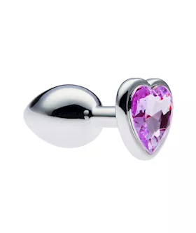 KinKi Jewelled Heart Butt Plug