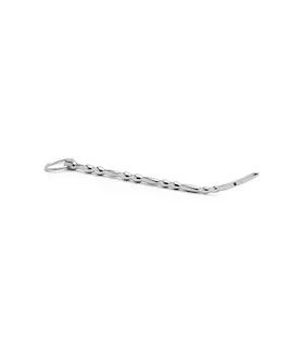 Kink Range Stainless Steel Twisted Penis Plug  82 Inch