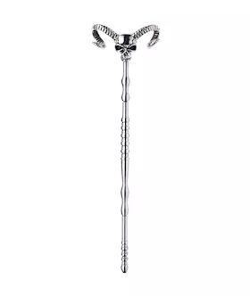 Kink Range Removeable Rams Head Urethral Plug - 4.6 Inch