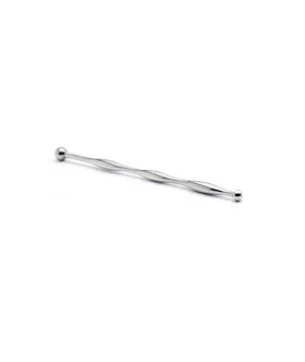 Kink Range Ball Tip Ribbed Penis Plug  61 Inch