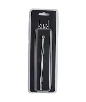 Kink Range Ball Tip Ribbed Penis Plug - 6.1 Inch