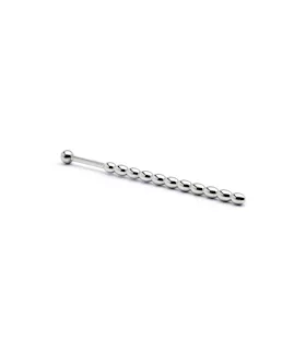 Kink Range Stainless Steel Twisted Penis Plug  61 Inch