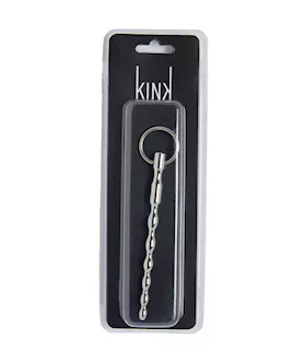 Kink Range Stainless Steel Twisted Penis Plug - 5.3 Inch
