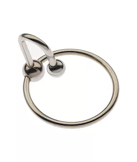Kink Stainless Steel Ball End Head Ring  35mm