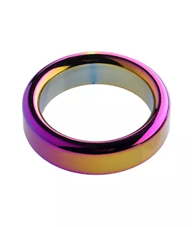 Kink Range Iridescent Penis Head Ring - 1.4 Inch