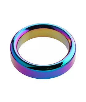 Kink Range Iridescent Penis Head Ring - 1.6 Inch