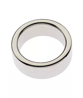 Kink Range Stainless Steel Wide Band Penis Head Ring  30mm