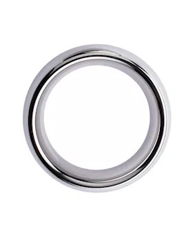 Kink Range Stainless Steel Curved Penis Head Ring  15 Inch