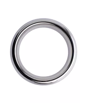 Kink Range Stainless Steel Curved Penis Head Ring  19 Inch