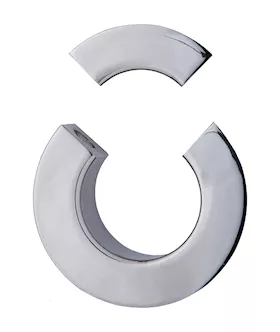 Kink Range Stainless Steel Large Wide Magnetic Ball Stretcher - 1.3 Inch