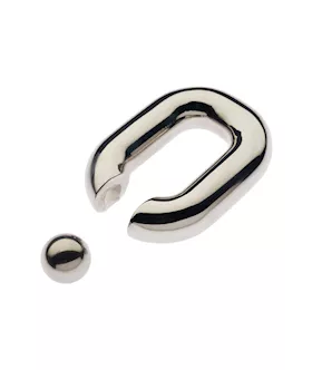 Kink Range Oval Cock And Ball Ring - 46mm