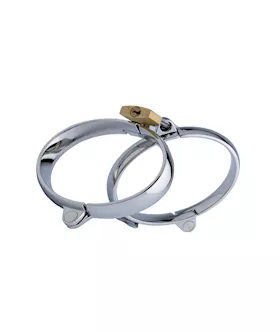 Kink Range Cuffs with Padlock  21 Inch
