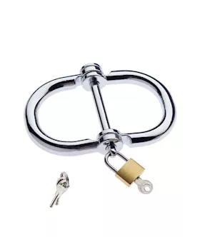 Kink Range 3 Ring Bondage Cuffs - Medium