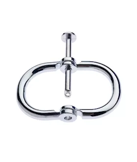 Kink Range 3 Ring Bondage Cuffs - Medium
