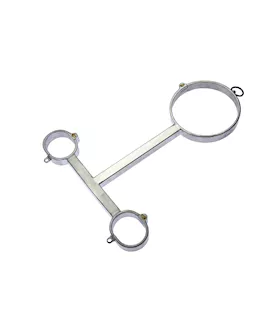 Kink Range Neck And Hand Cuffs - Large