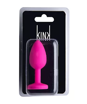 Kink Range Silicone Gemmed Butt Plug - 2.8 Inch
