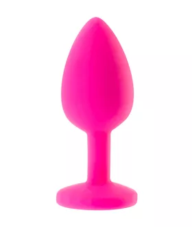 Kink Range Silicone Gemmed Butt Plug - 2.8 Inch
