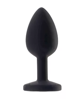 Kink Range Silicone Gemmed Butt Plug - 2.8 Inch