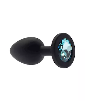 Kink Range Silicone Gemmed Butt Plug  28 Inch