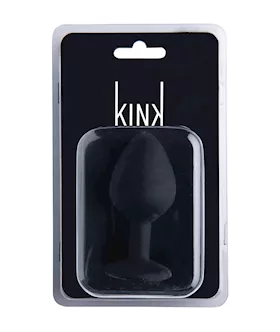 Kink Range Silicone Gemmed Butt Plug - 3.1 Inch