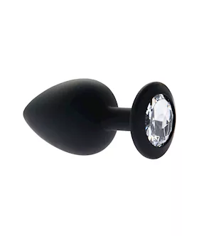 Kink Range Silicone Gemmed Butt Plug  38 Inch