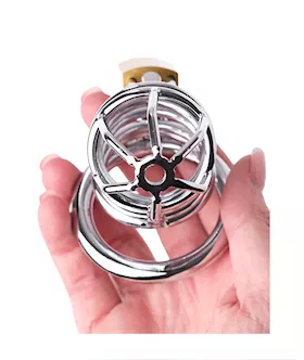 Kink Range Spiraled Chastity Cage - 44mm