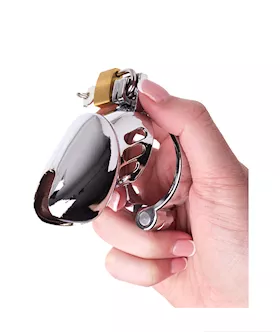 Kink Range Shield Chastity Cage - 40mm
