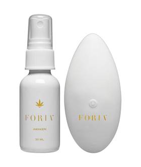 Foria Intimacy Set  Awaken CBD Arousal Oil   Silicone MicroVibrator
