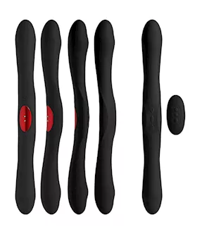 Kink - Remote Controlled Dual-flex Silicone Vibrator 