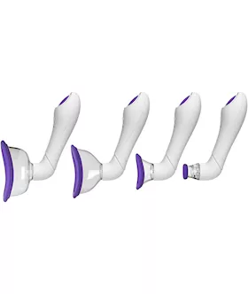 Bloom-intimate Body Pump Vibrator - 4-in-1 Interchangeable Set