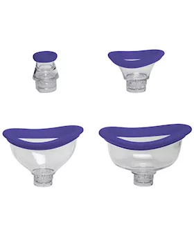 Bloom-intimate Body Pump Vibrator - 4-in-1 Interchangeable Set