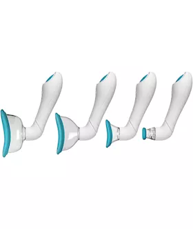 Bloom-intimate Body Pump Vibrator - 4-in-1 Interchangeable Set