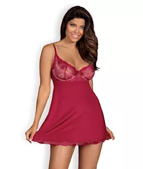 Obsessive Rosalyne  Babydoll and Thong