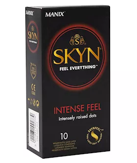 Manix Skyn Intense Feel - 10 Pack