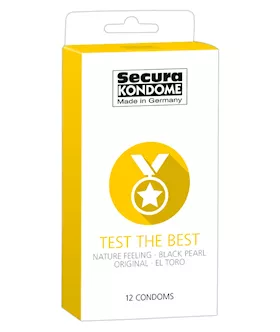 Secura Test The Best - 12 Pack