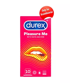 Durex Pleasure Me Condoms 10 Pack