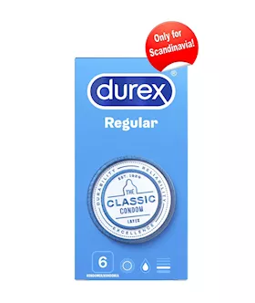 Durex Regular Condoms 6 Pack