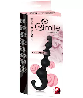 Smile Bowler Black Anal Wand