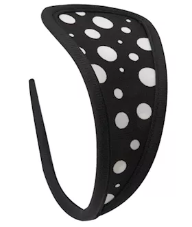 Fetish Fantasy Lingerie Strapless Thong Polka Dot