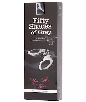 You Are Mine Metal Handcuffs