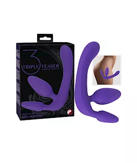 Triple Teaser Strapless Strap-on