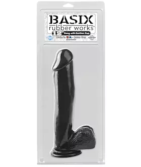 Basix Rubber Works 12 Inch Suction Cup Dildo