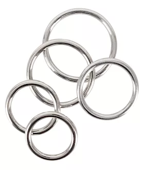 Bad Kitty Cock Rings - Set Of 5