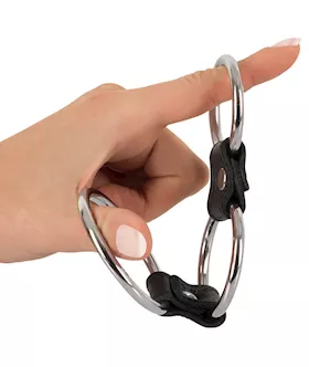 Linked Metal Cock Ring Set