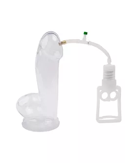 Realistic Penis Pump XL  Pro Crystal